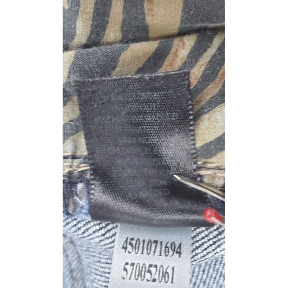 White House Black Market Jeans 26 Blue Flare Noir Stretch Dark‎ Wash - Picture 11 of 11